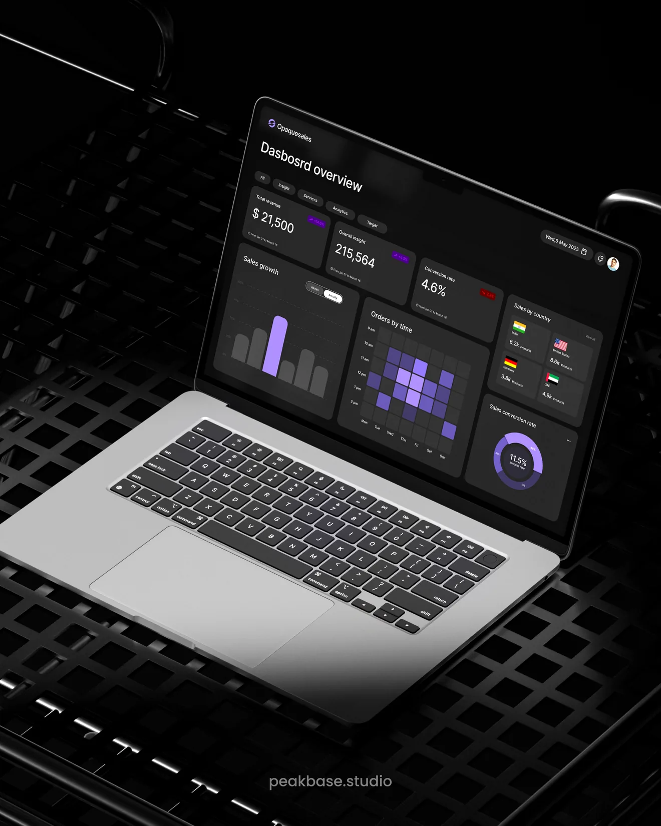 Second Opaque Sales CRM interface